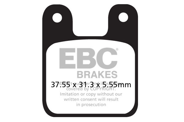 Klocki hamulcowe EBC FA352 (kpl. na 1 tarcze)