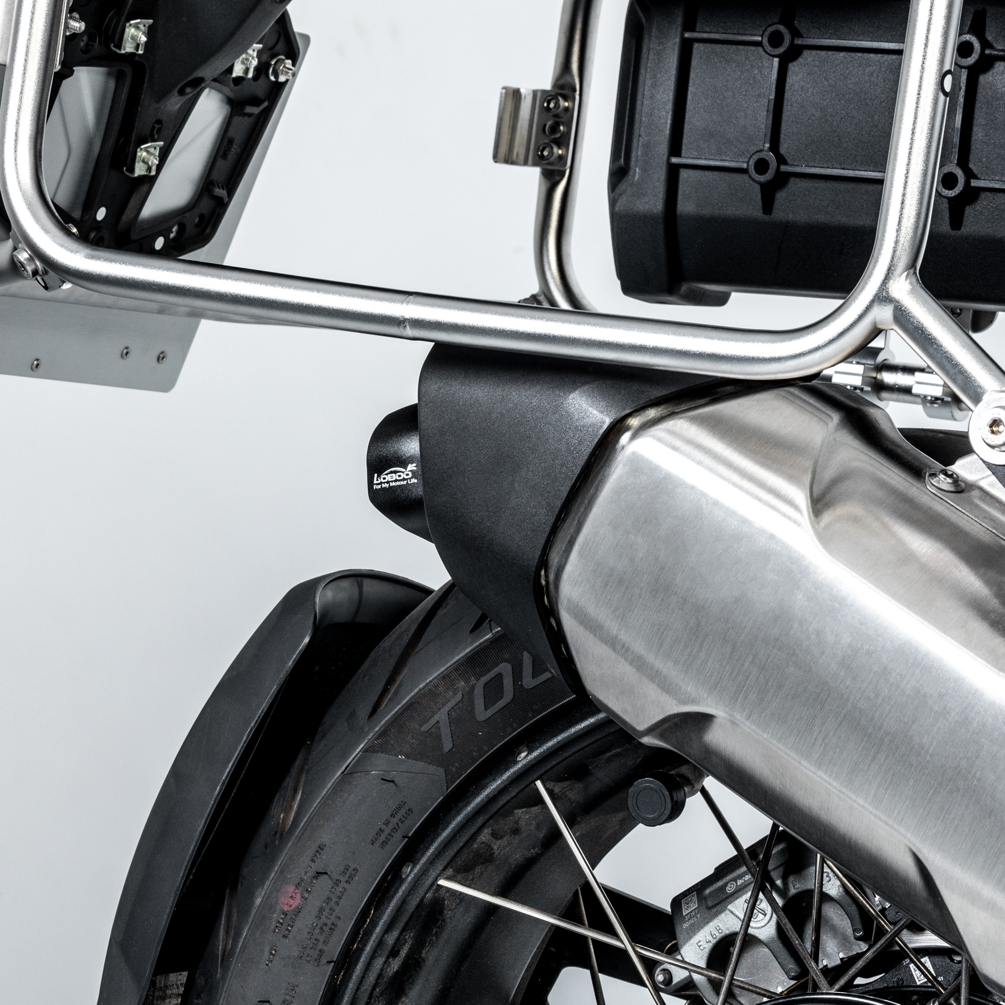 LOBOO Deflektor wydechu motocykla BMW R1300GS (2023-), BMW R1300GS ADVENTURE (2024-)