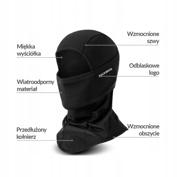Kominiarka rowerowa motocyklowa Rockbros LF7345