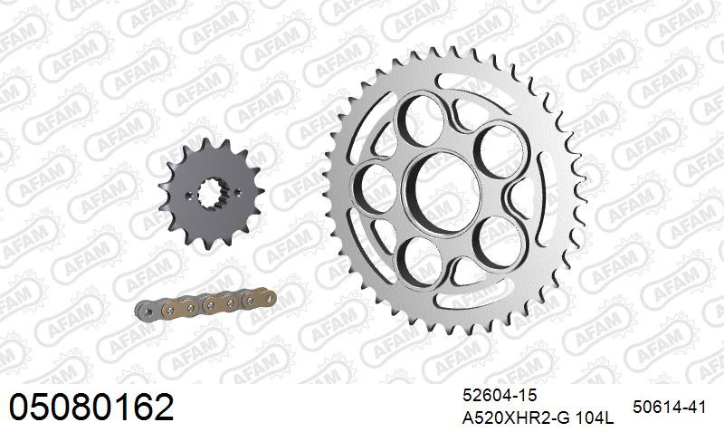 Zestaw napędowy AFAM do DUCATI 800 S2R Monster, 800 S2R Monster Dark