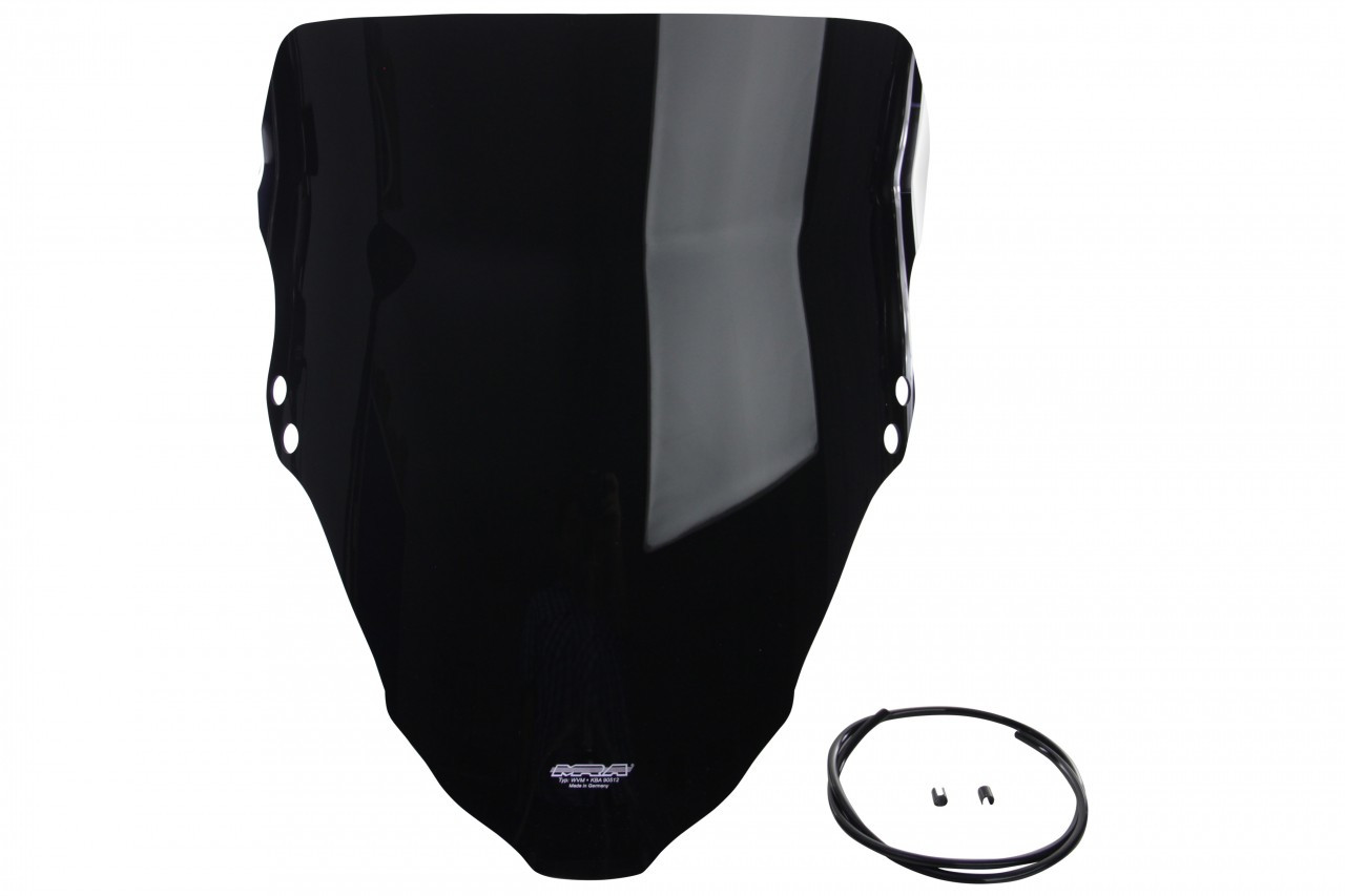 Szyba motocyklowa MRA OT SUZUKI RF 900 R GT73A/GT73B -, forma TN, czarna