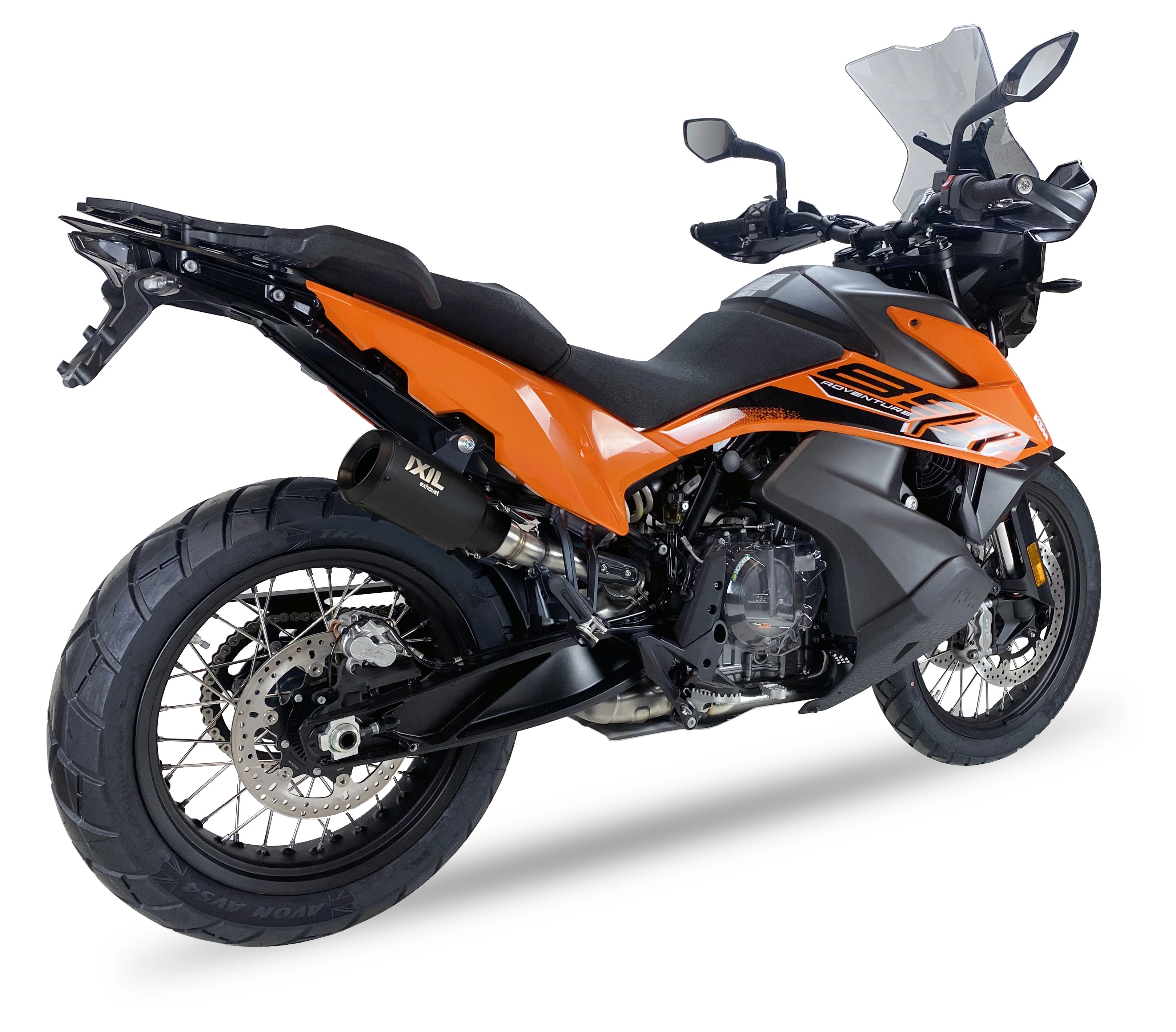 IXIL Tłumik KTM 890 SM T 23-25 (KTM R2 ADVENTURE) typ RB SLIP ON - RACE XTREM BLACK (Homologacja)
