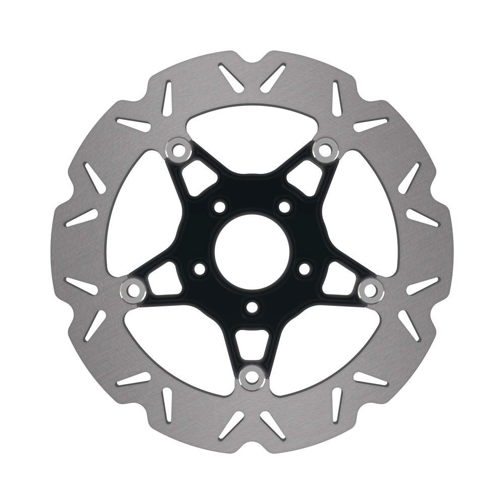Tarcza hamulcowa motocyklowa EBC VR520BLK VEE, do amerykańskich motocykli, czarna