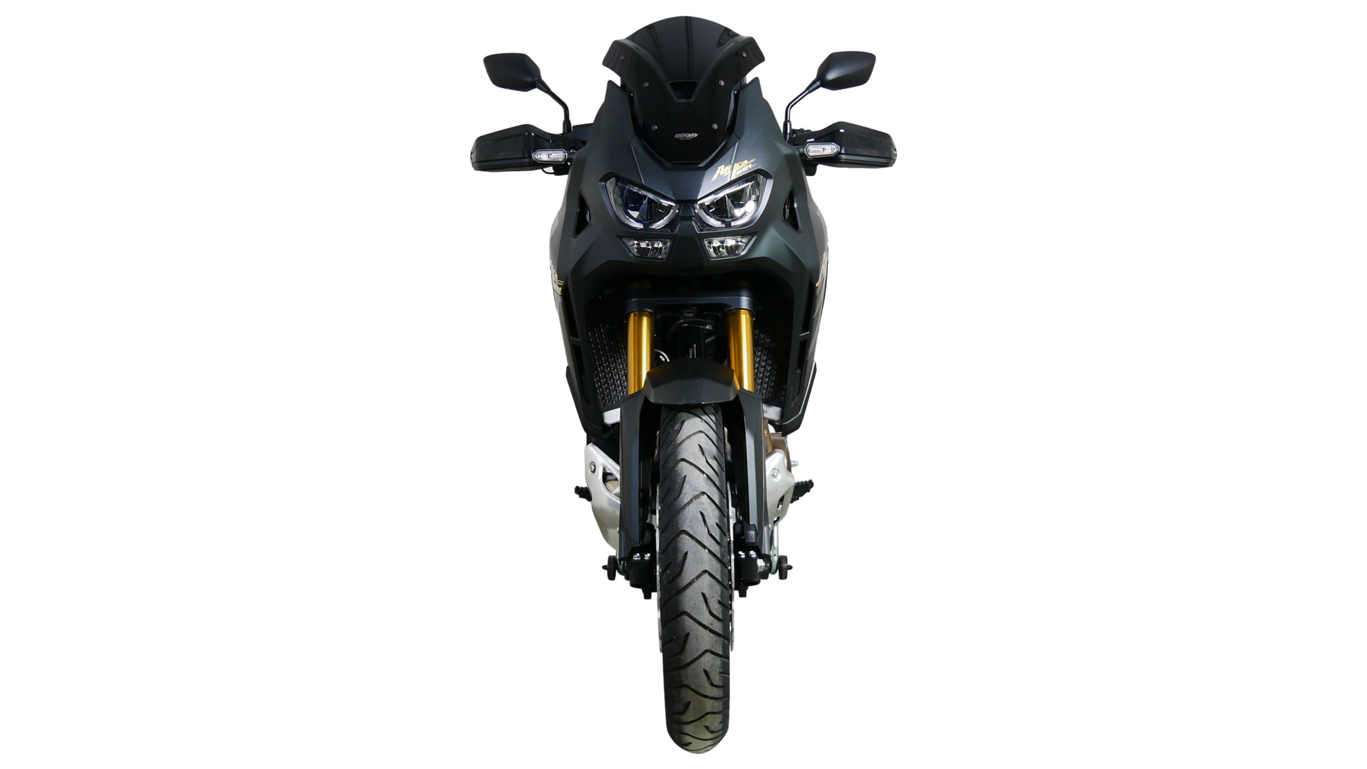 Szyba motocyklowa MRA HONDA CRF 1100 L A.T. AD.SPORTS ES /DCT 2024-, forma SPM, czarna