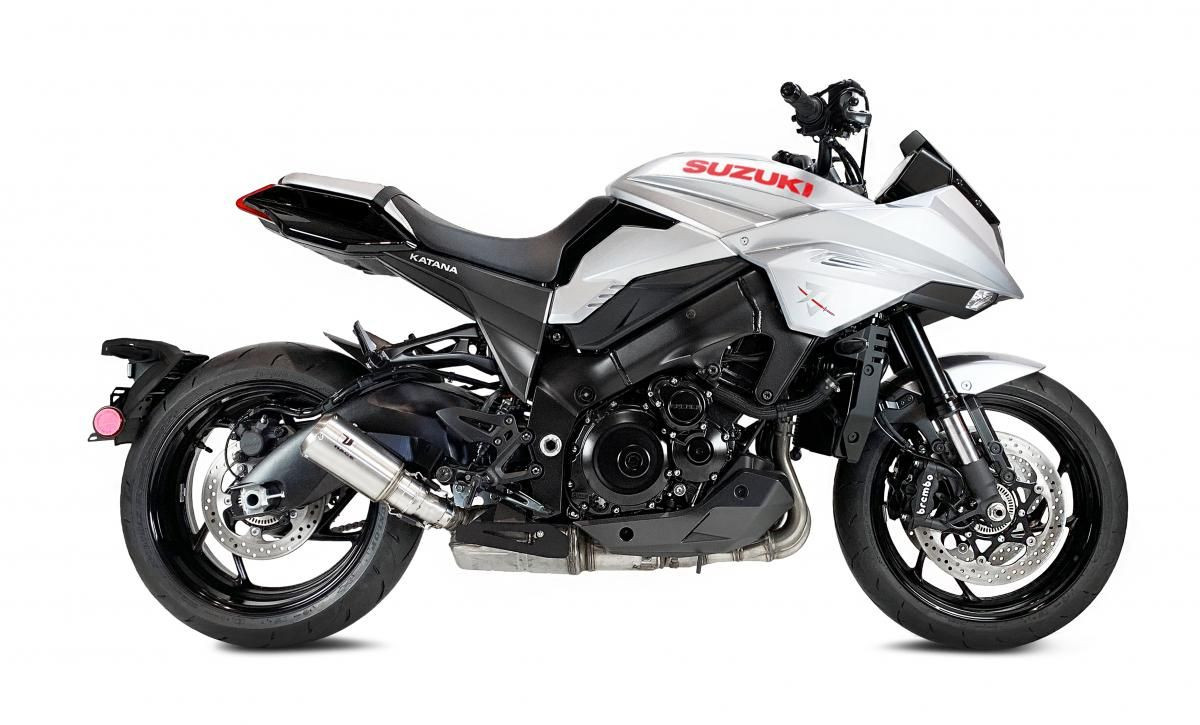 Tłumik IXRACE SUZUKI KATANA 1000 19-23 (WDG0 WEK0) typ MK2 MK2 SERIES INOX (Homologacja)