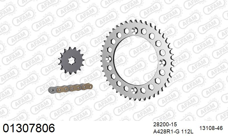 Zestaw napędowy AFAM do YAMAHA YZ 80 N