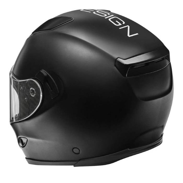 Kask motocyklowy MOMO HORNET (MONO Black Matt / Silver)