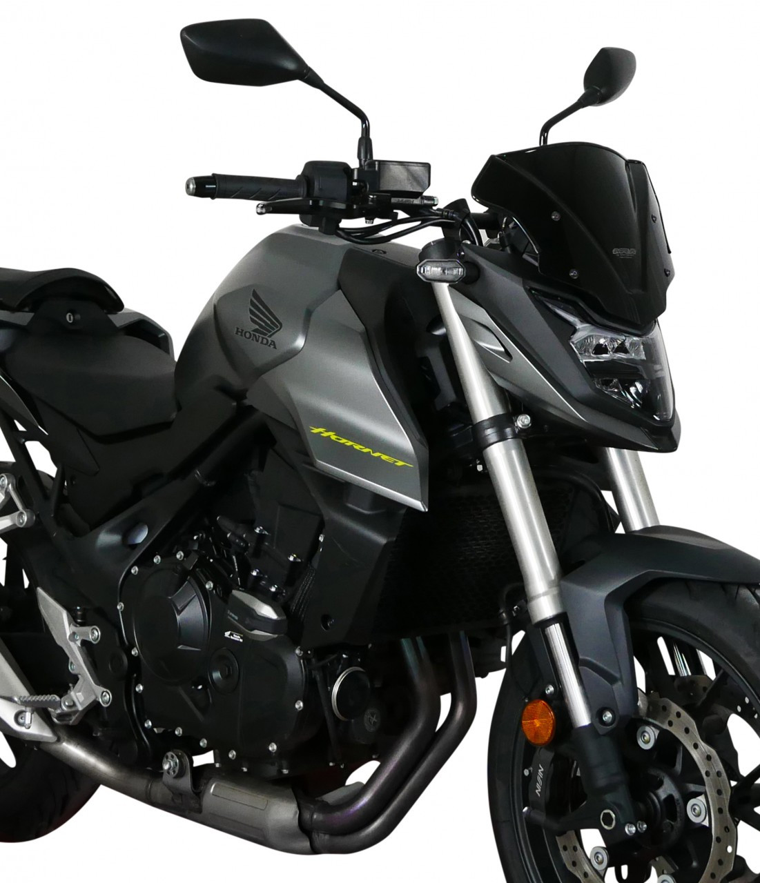 Szyba motocyklowa MRA HONDA CB 750 HORNET 2023-2024, forma NSPM, czarna