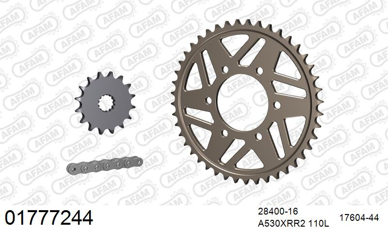 Zestaw napędowy AFAM do KAWASAKI ZXR 750 L1,L2,L3
