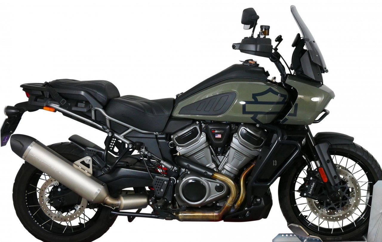 Szyba motocyklowa MRA HARLEY-DAVIDSON PAN AMERICA 1250 SPECIAL RA1 -, forma SN, przyciemniana