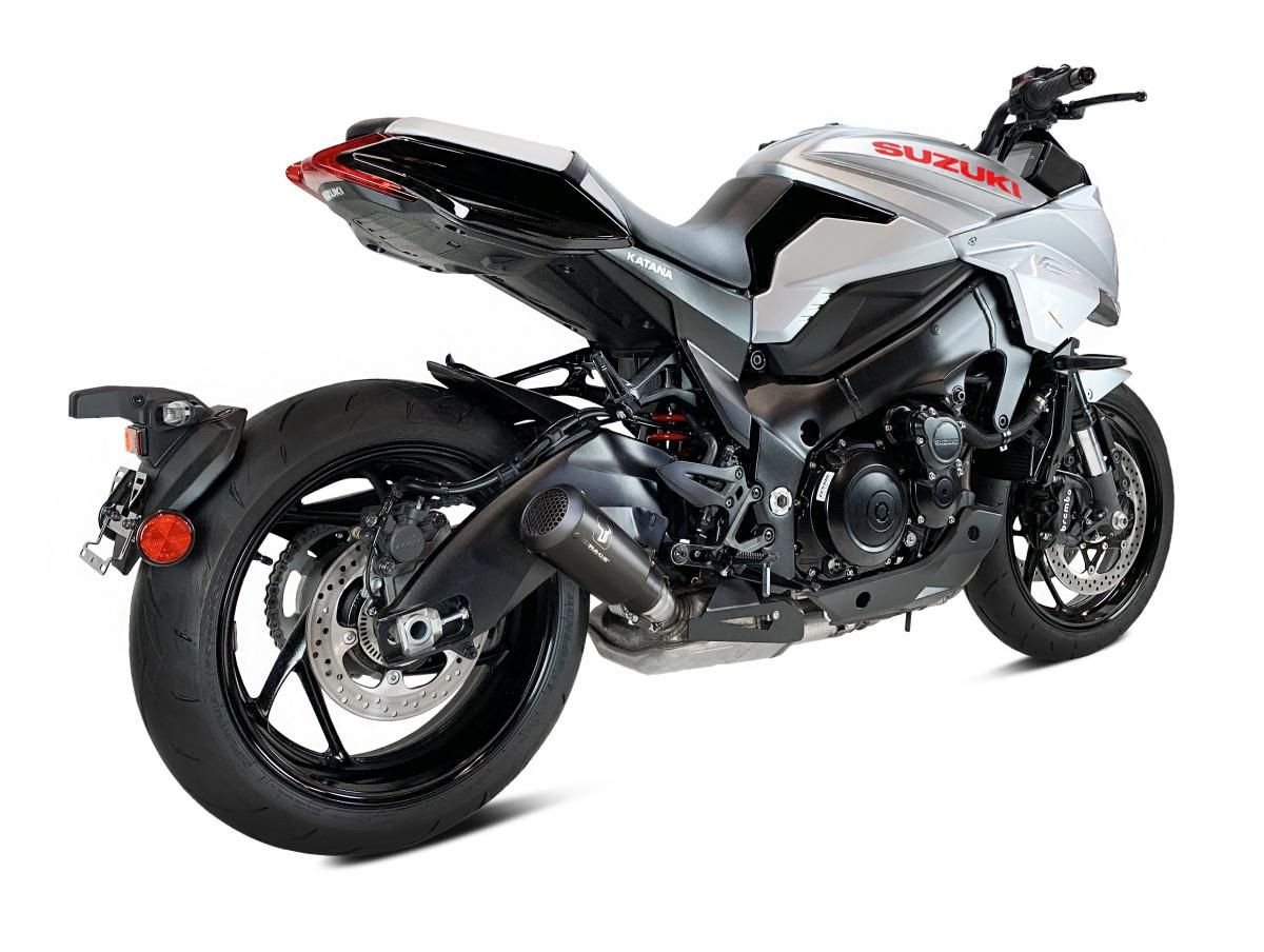 Tłumik IXRACE SUZUKI KATANA 1000 19-23 (WDG0 WEK0) typ MK2B MK2 SERIES BLACK (Homologacja)