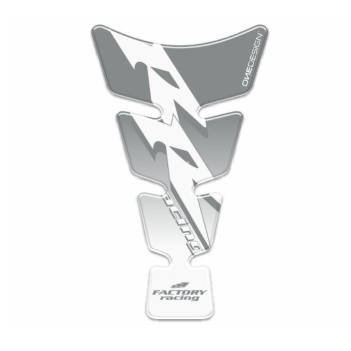 ONEDESIGN Tankpad Spirit shape logo RR srebrny/transparentny
