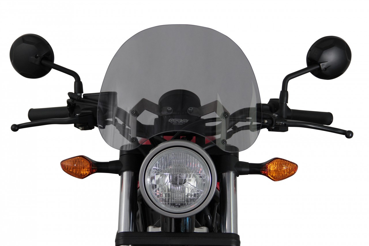Szyba motocyklowa MRA HONDA CMX 500 REBEL 2017-2019, forma NTM, przyciemniana