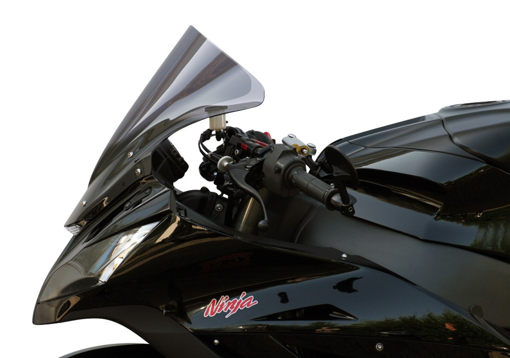 Szyba motocyklowa MRA KAWASAKI ZX 10 R ZXT00J 2011-2015, forma R, przyciemniana