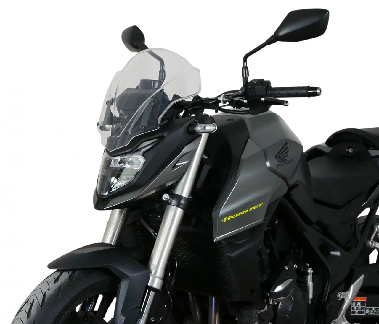 Szyba motocyklowa MRA HONDA CB 750 HORNET 2023-2024, forma NTM, bezbarwna