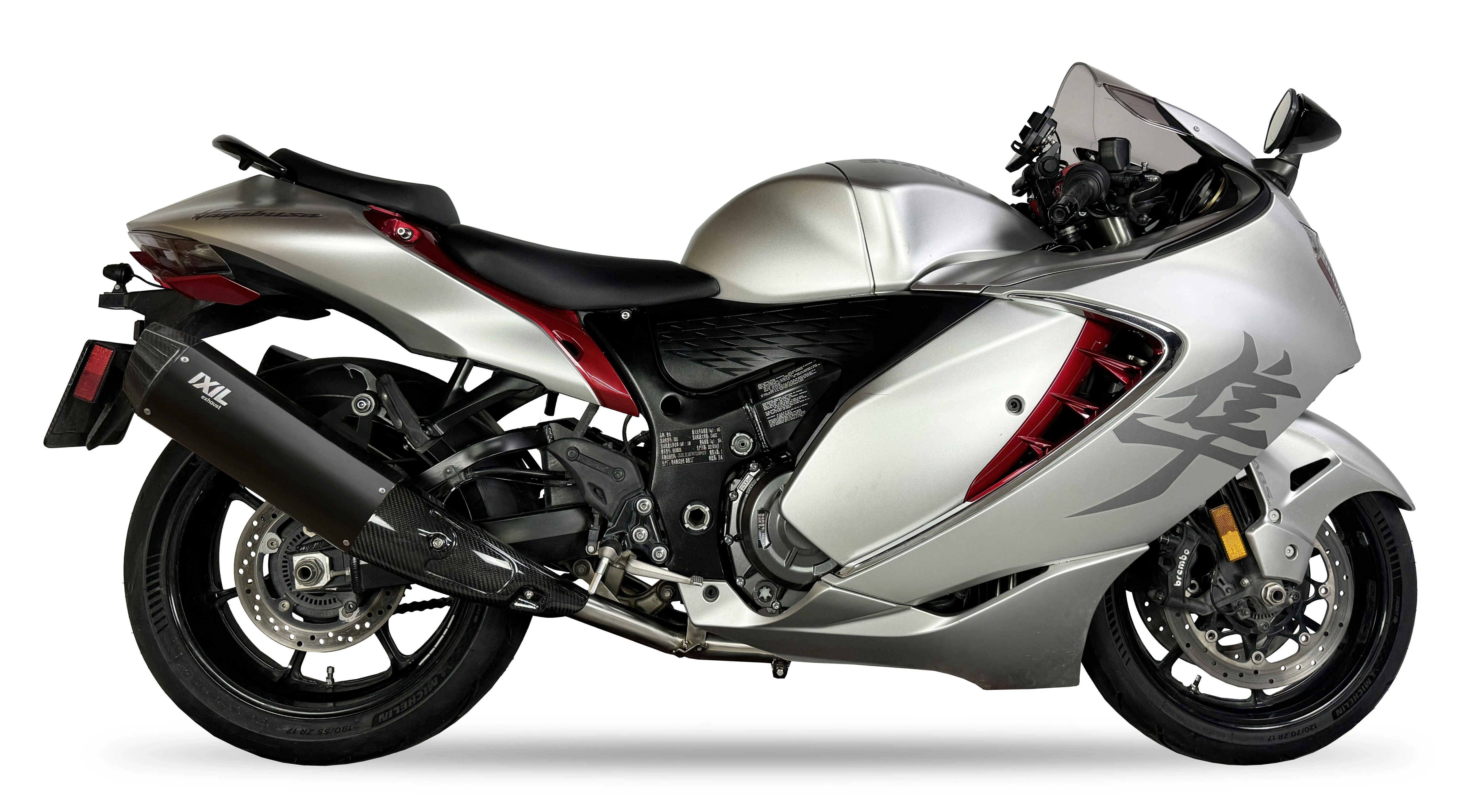 IXIL Układ wydechowy, tłumik SUZUKI GSX 1300 R HAYABUSA 21-24 (WEJ0) typ DKAT DKAT - FULL COLECTOR - CATALYST SUPPRESSOR