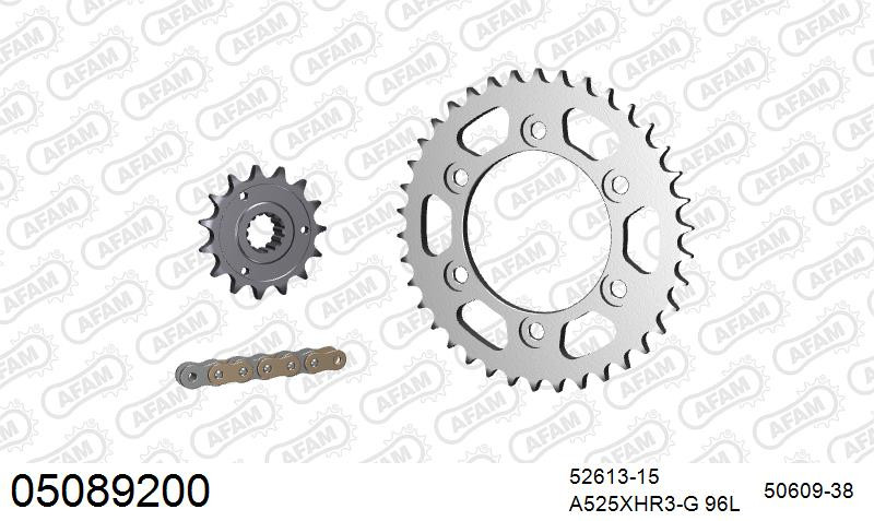 Zestaw napędowy AFAM do DUCATI 1000 DS Supersport, 1000 SS Supersport