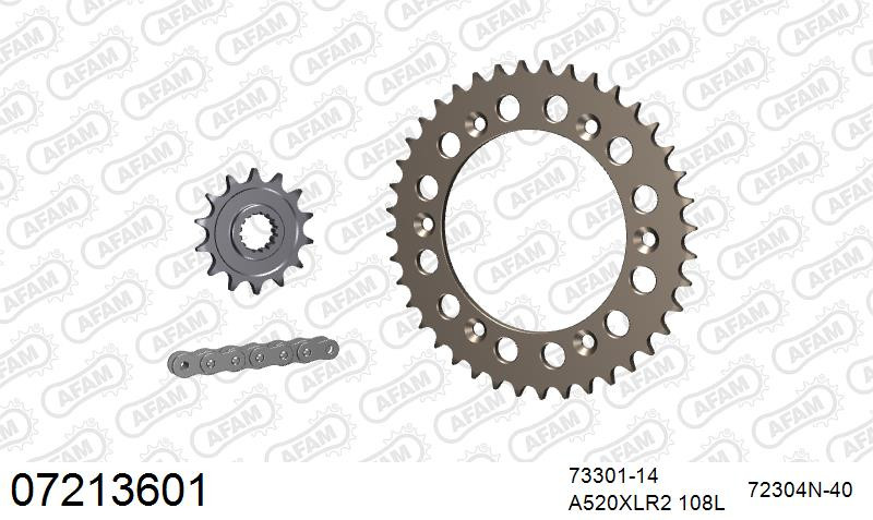 Zestaw napędowy AFAM do KTM EXE 125