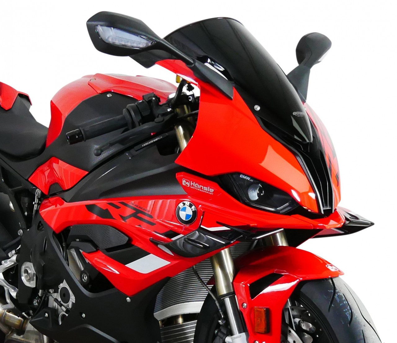 Szyba motocyklowa MRA BMW S1000 RR 2023-2024, forma SP, czarna