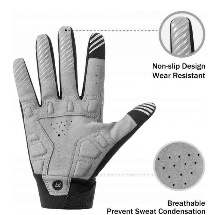 Rękawiczki rowerowe / sportowe ROCKBROS (S209BK)