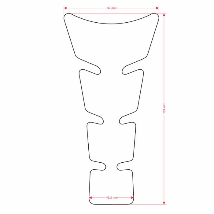 ONEDESIGN Tankpad SLIM carbon