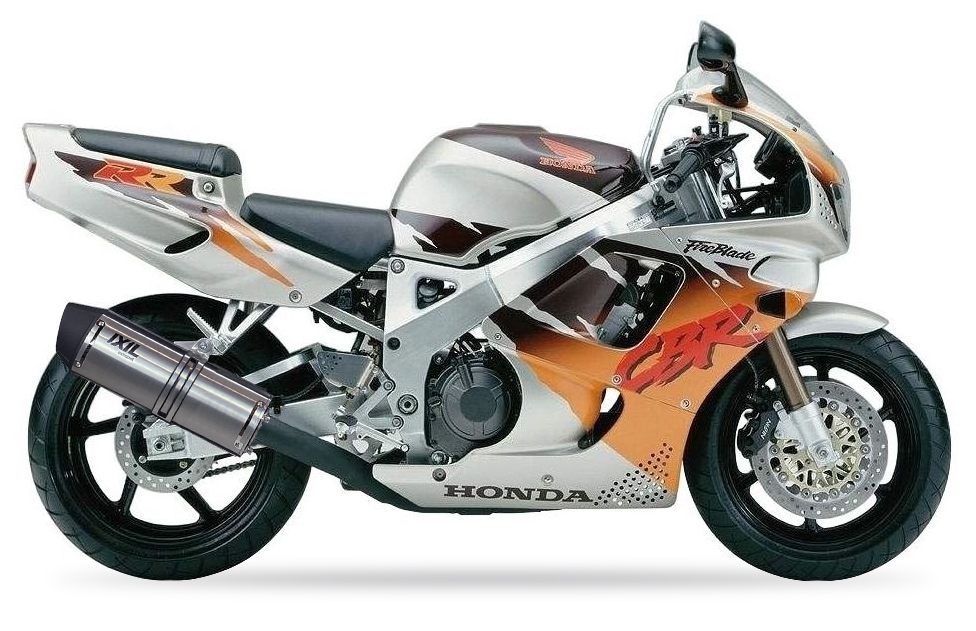 Tłumik IXIL HONDA CBR 900 RR 92-95 (SC28) typ SOVE (waga: 3000g, długość: 423 mm., materiał: Inox AISI304, kolor: Black painted)