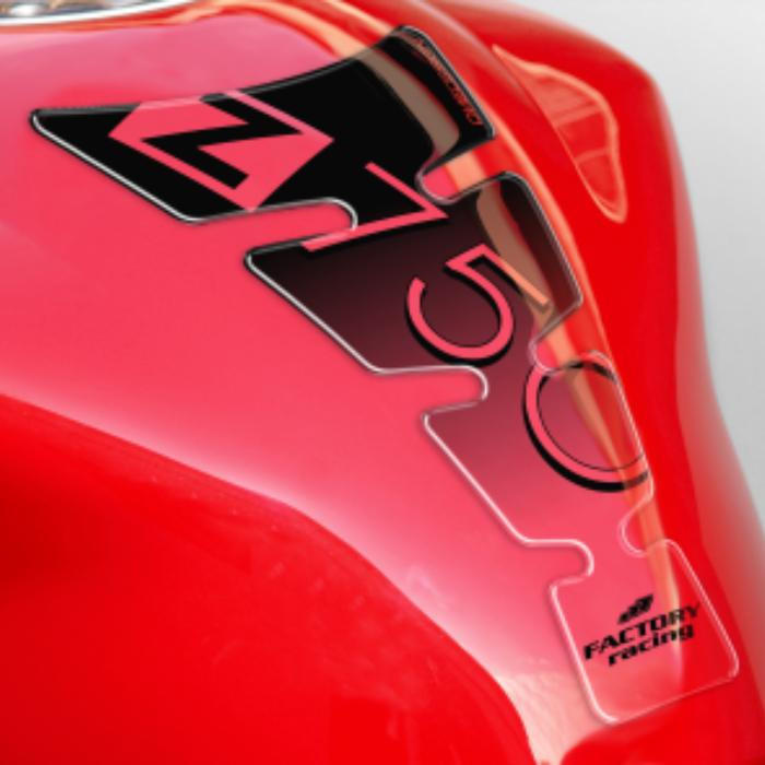 ONEDESIGN Tankpad Spirit shape logo Z750 czarny/transparentny