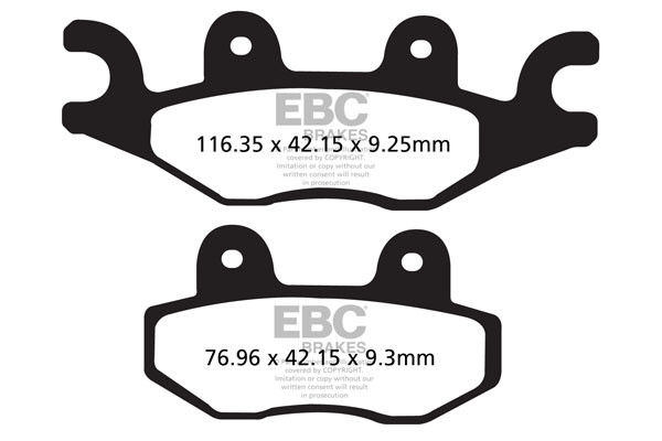 EBC Brakes Klocki hamulcowe EBC FA484TT (kpl. na 1 tarcze)