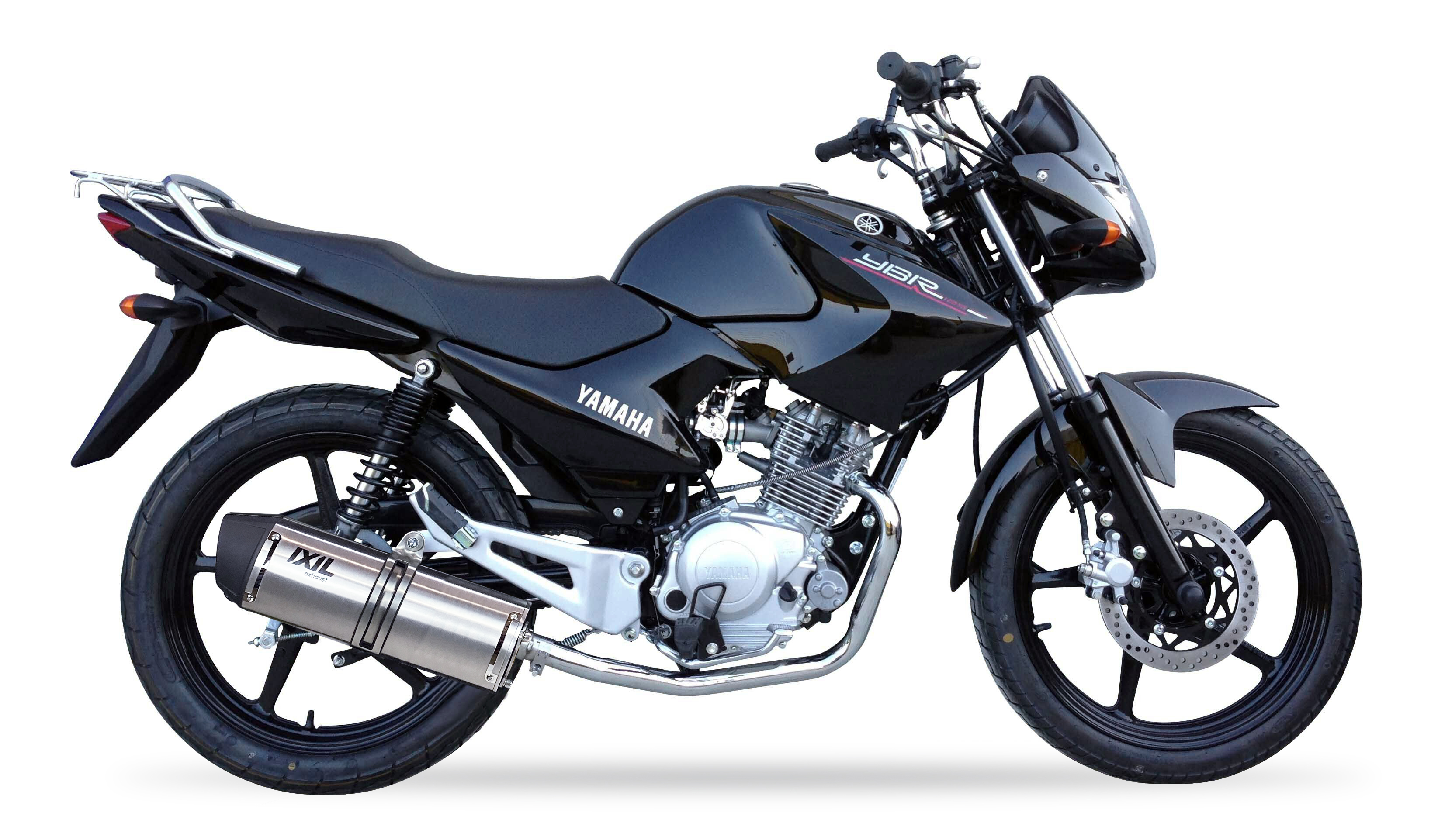 Tłumik IXIL YAMAHA YBR 125 typ SOVE (waga: 3000g, długość: 423 mm., materiał: Inox AISI304, kolor: Black painted) FULL SYSTEM -