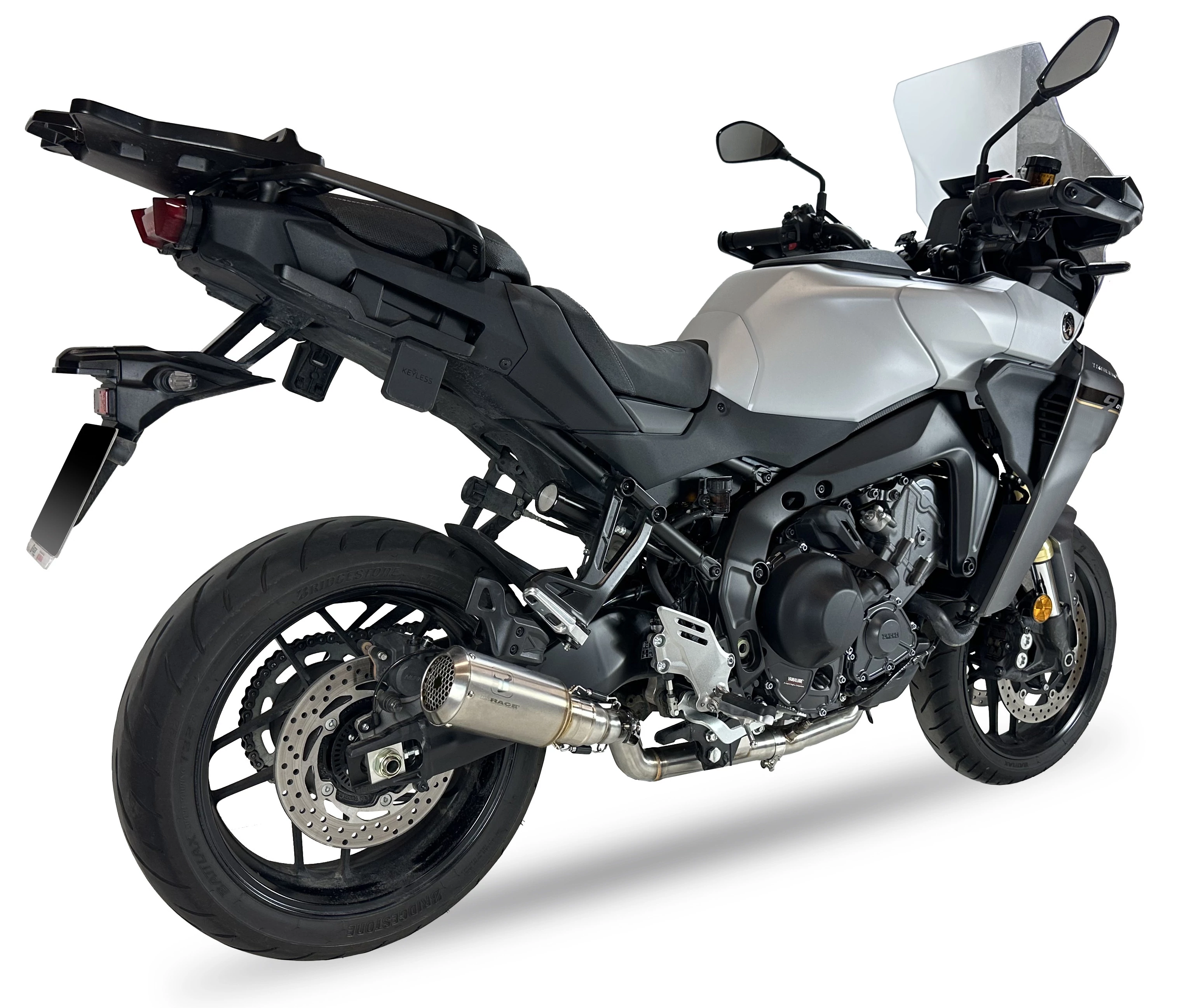 IXRACE Tłumik YAMAHA TRACER 9 / GT / GT+ 21-25 (RN70 RN99) typ MK2 MK2 SERIES INOX