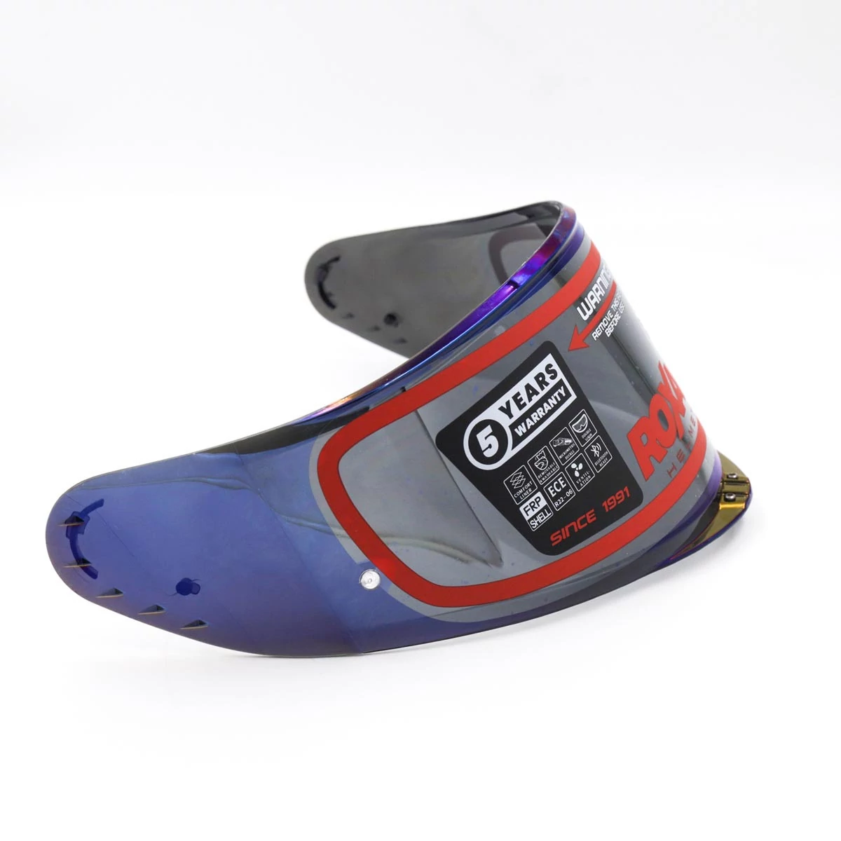 ROXAR HELMETS ROXAR Wizjer RX-ONE AS/PR Niebieski Irydowy