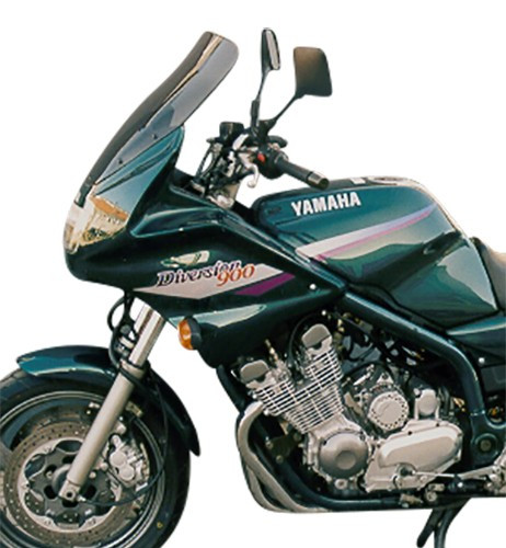 Szyba motocyklowa MRA OT YAMAHA XJ 900 S DIVERSION 4KM 1995-2003, forma TN, czarna