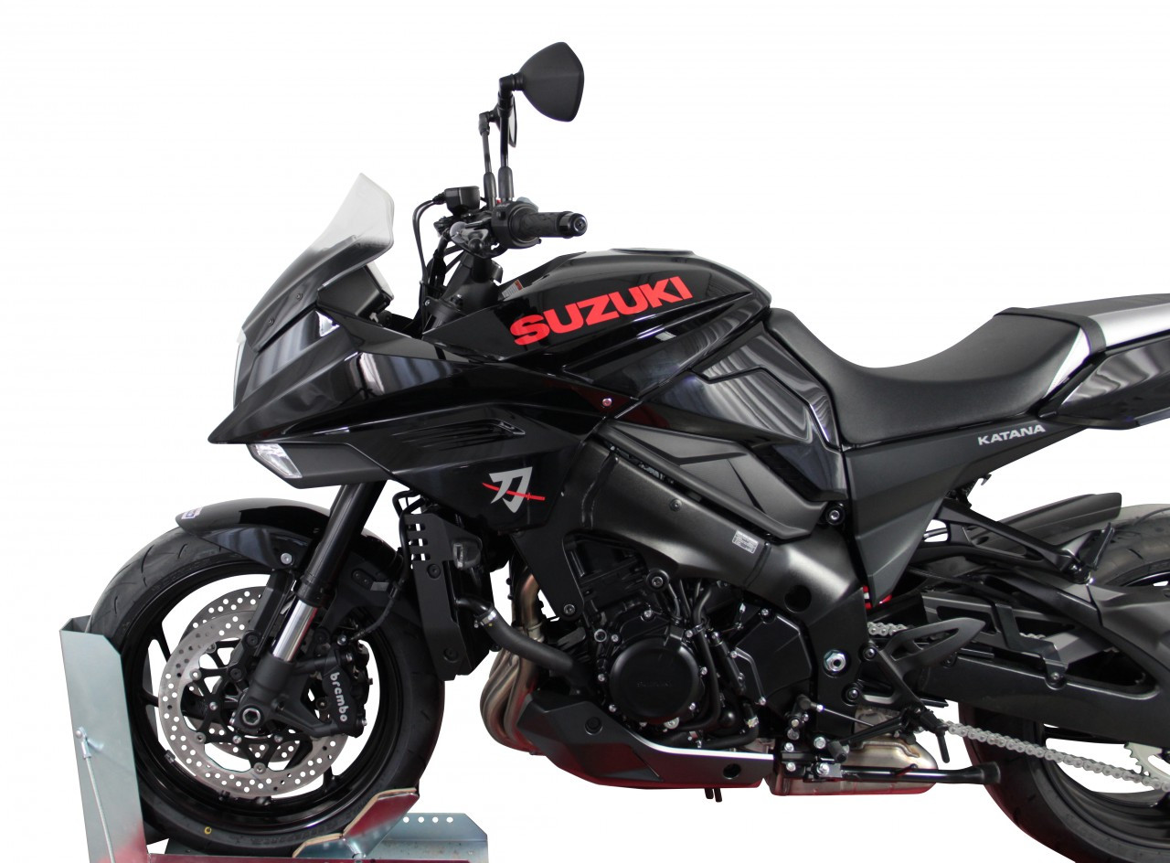Szyba motocyklowa MRA SUZUKI GSX-S 1000 S KATANA 2019-, forma S, bezbarwna