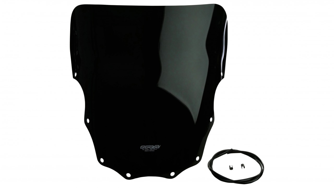 Szyba motocyklowa MRA OT KAWASAKI GPZ 500 S EX500D EX500E 1994-, forma TN, czarna