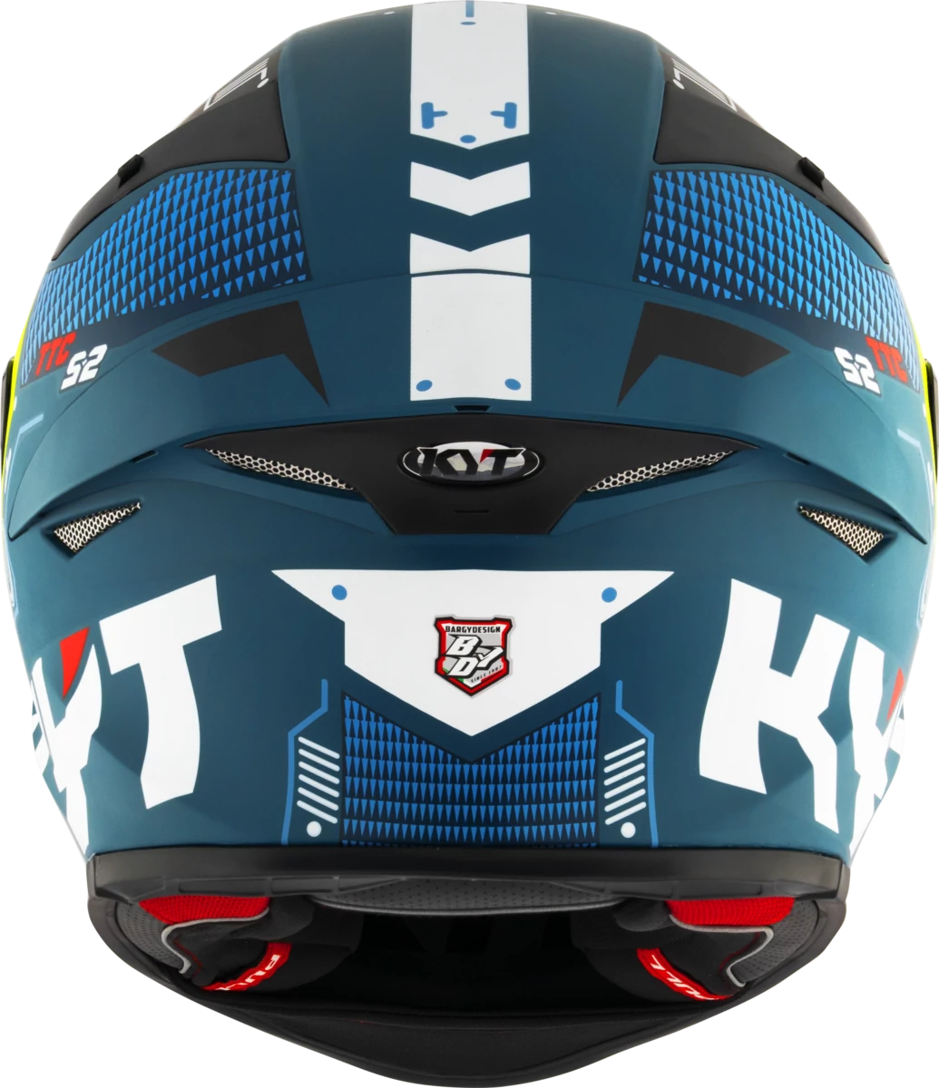 Kask motocyklowy KYT TT-REVO FUSELAGE MATT Żółty