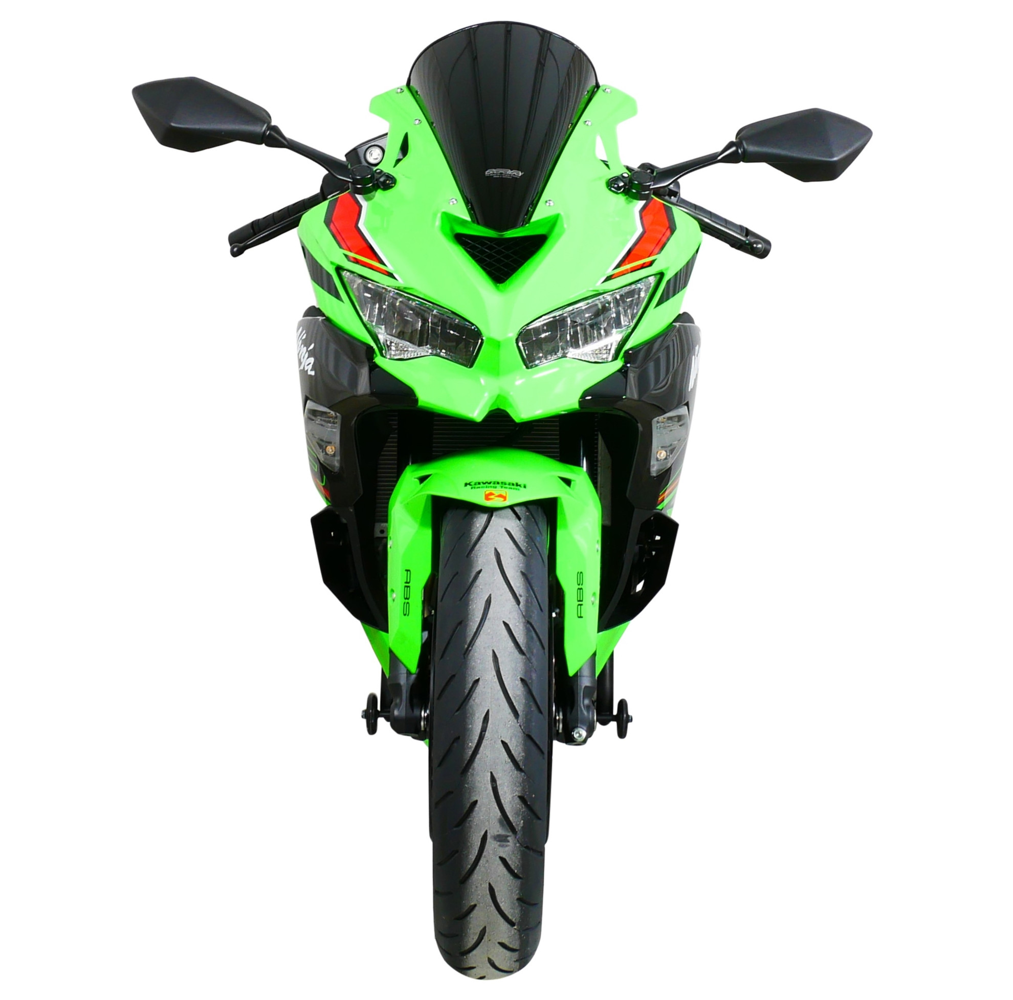 Szyba motocyklowa MRA KAWASAKI ZX-4 R / ZX- 4 RR 2023-, forma R, czarna