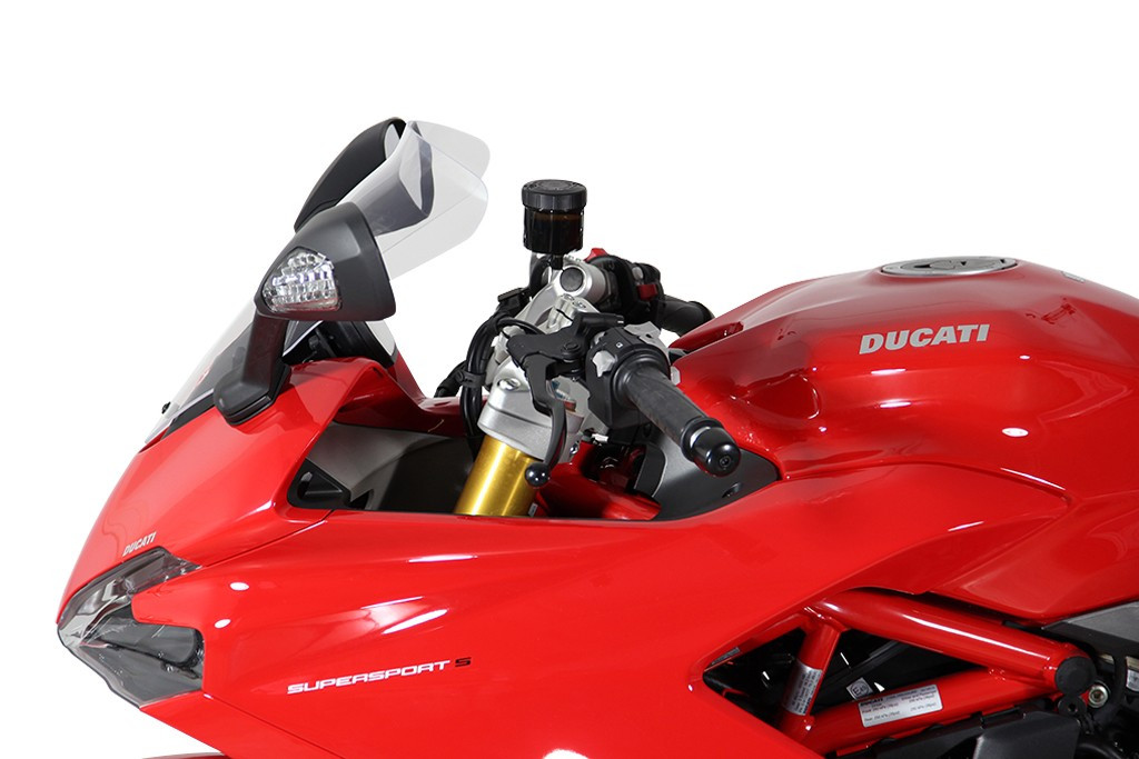Szyba motocyklowa MRA DUCATI SUPERSPORT 950 /S VA 2021-, forma SM, przyciemniana