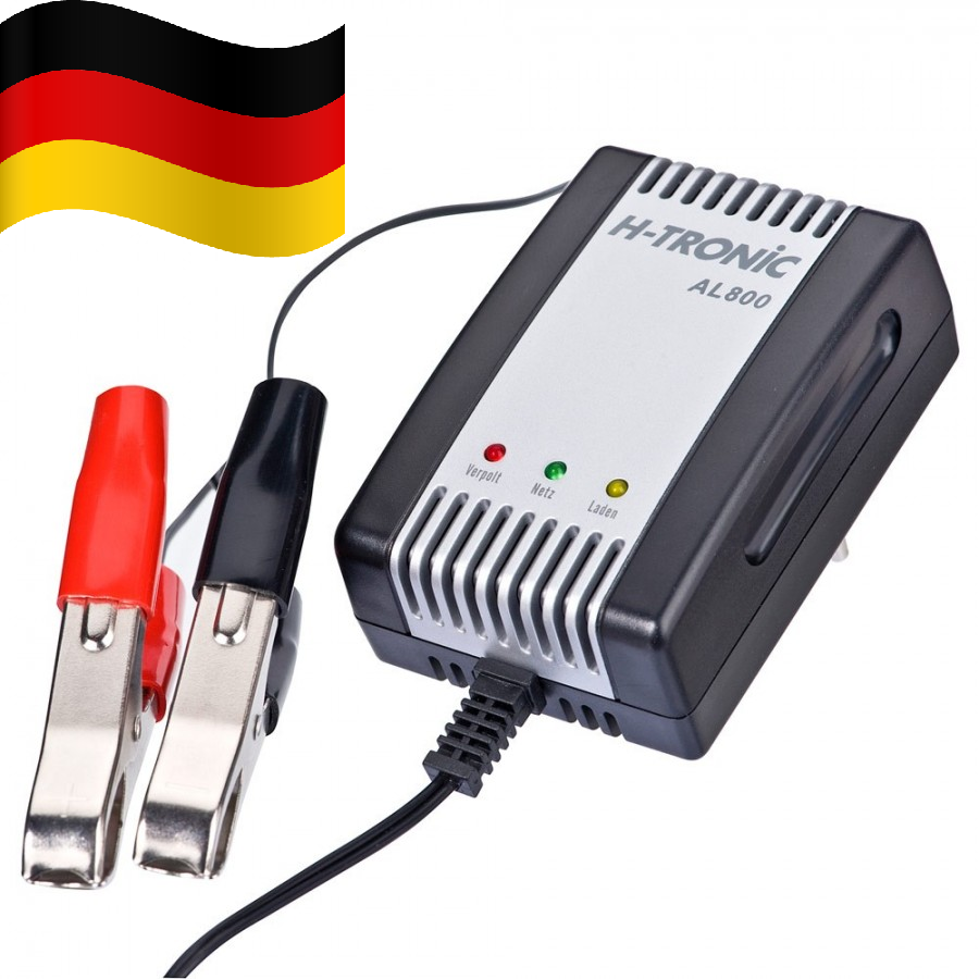 H Tronic Ładowarka motocyklowa akumulatorowa prostownik H-TRONIC AL 800 6/12V