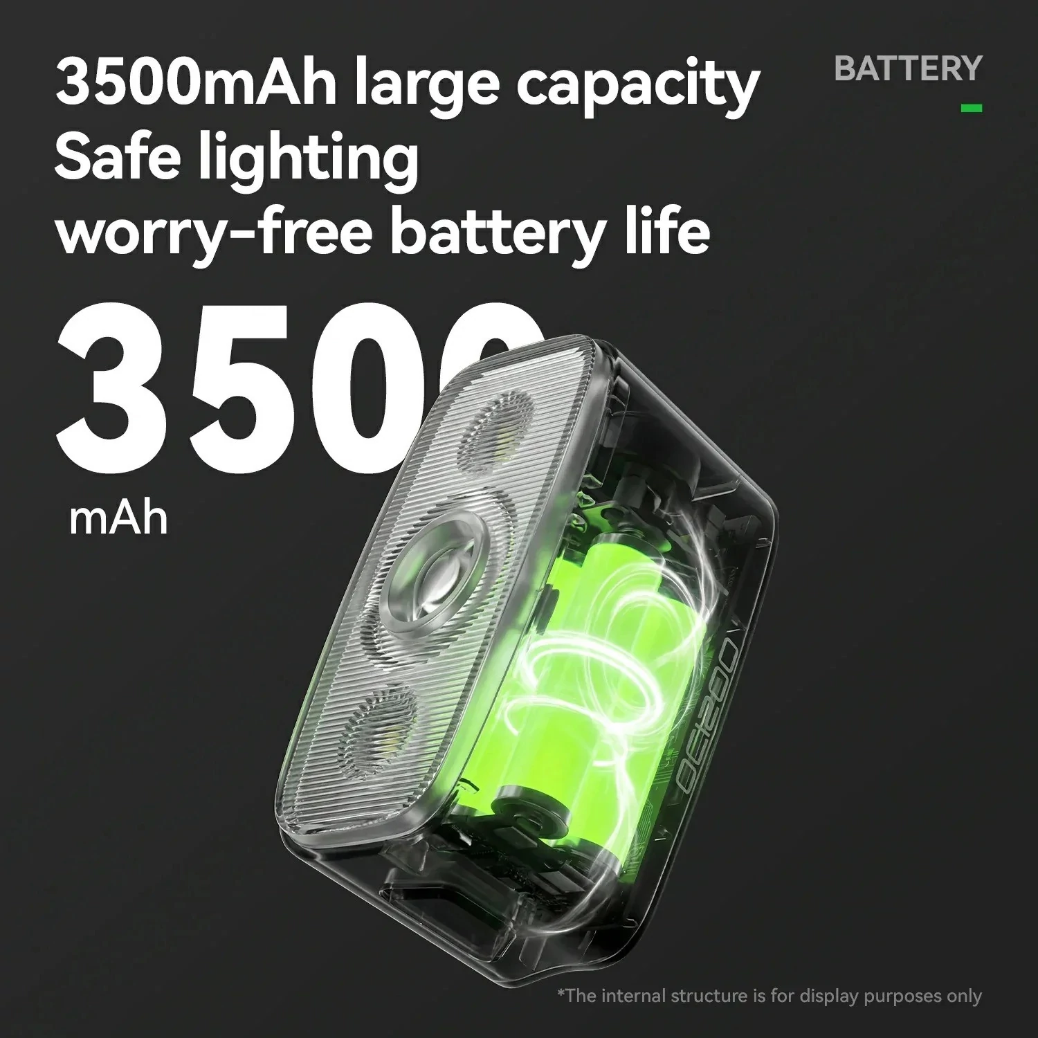 Lampka rowerowa przednia Rockbros QC1200 1200 lm USB-C Powerbank IPX6 LED czarna