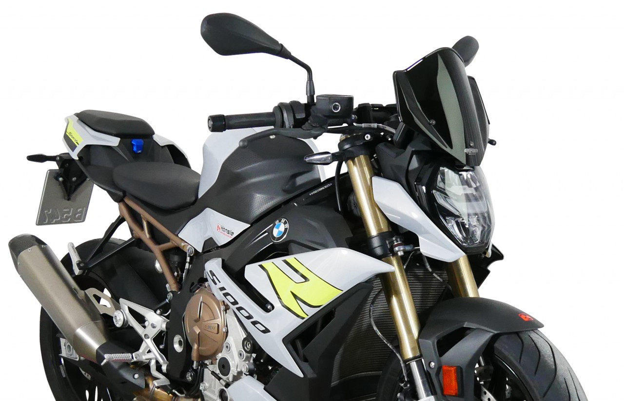 Szyba motocyklowa MRA BMW S 1000 R (HAL.WINDSH. SPORT 2021-, forma SPM, czarna