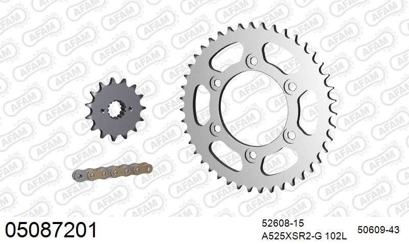 Zestaw napędowy AFAM do DUCATI 916 ST4
