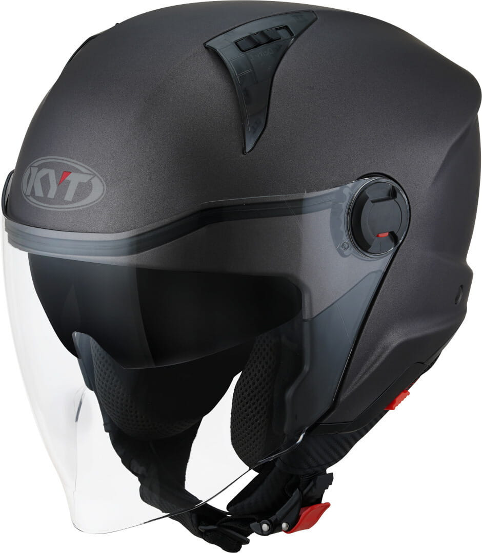 Kask Motocyklowy KYT D-CITY stalowy matowy