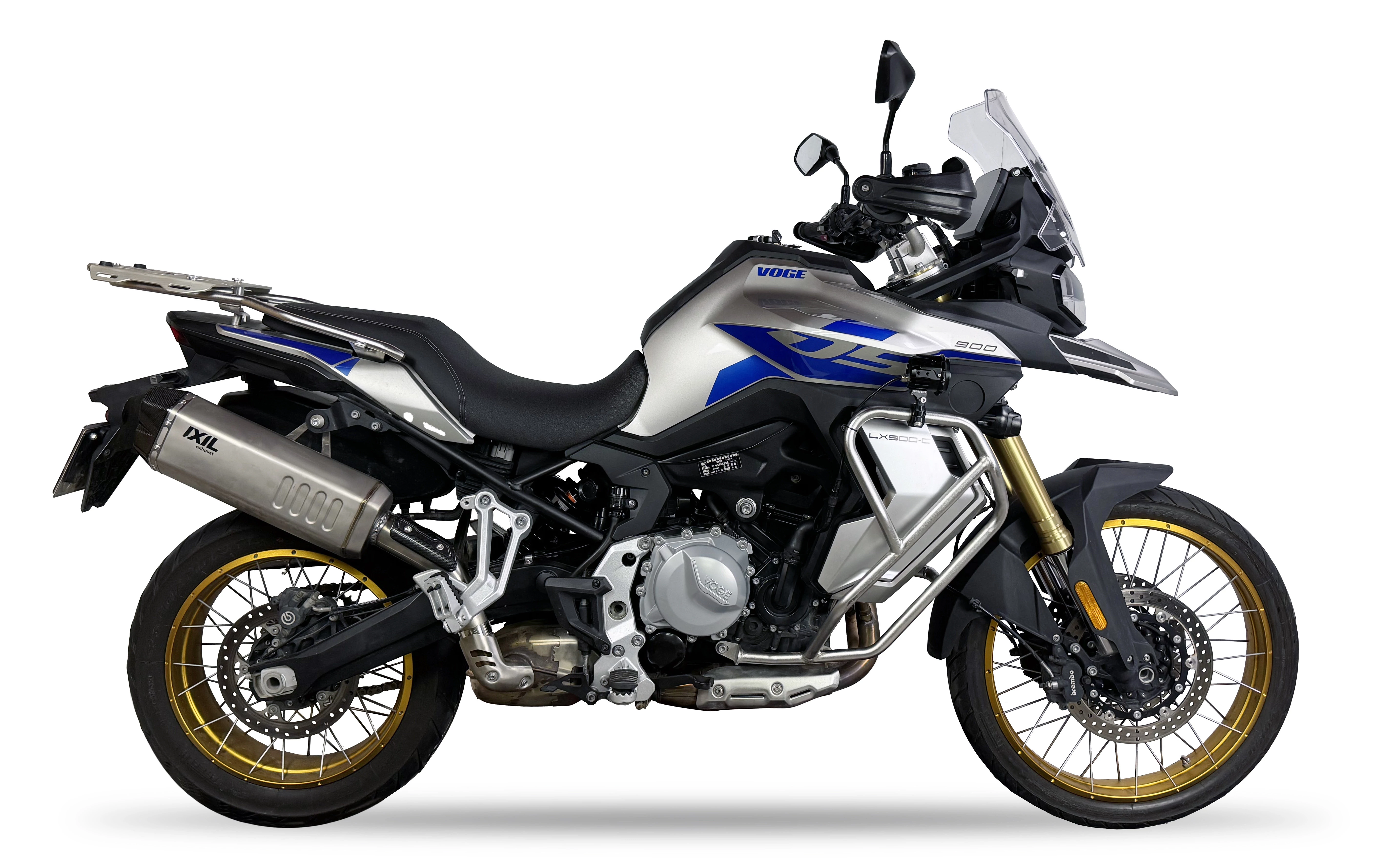 IXIL Tłumik VOGE 900 DSX (DS900X / RA22F) typ ULX SLIP ON - ULTRA LIGHT XTREM (Homologacja)