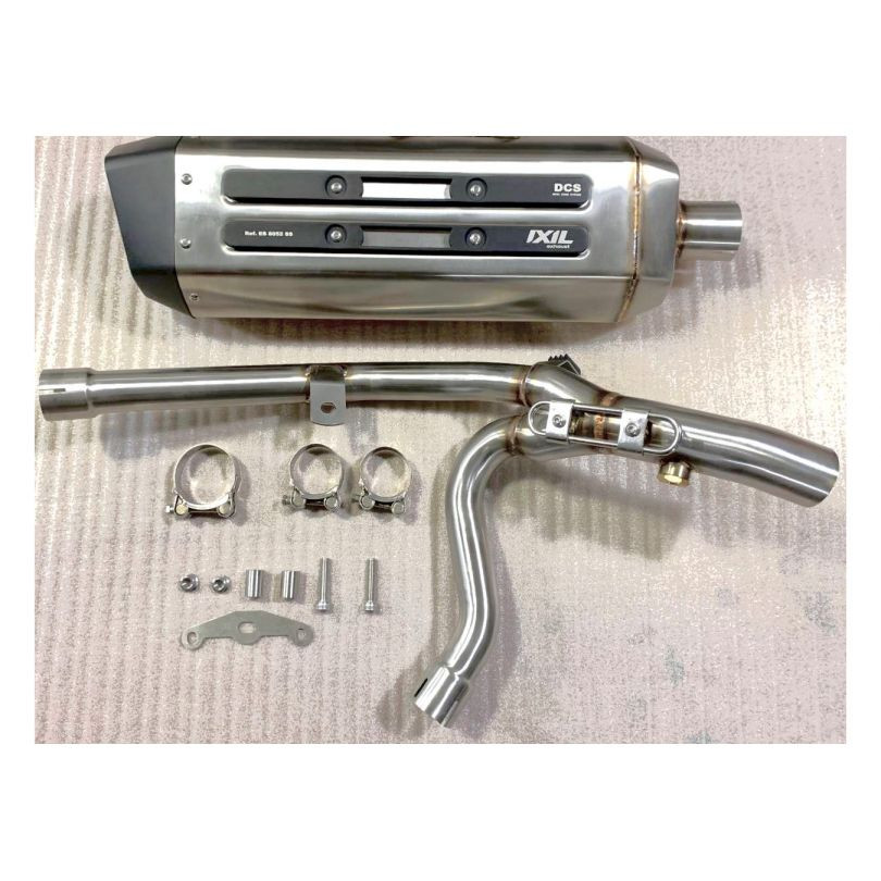 Tłumik IXIL SUZUKI DL 650 V-STROM 17-22 (WC70 WC71) typ MXT (waga: 4920g, długość: 540 mm., materiał: Inox AISI304, kolor: Black