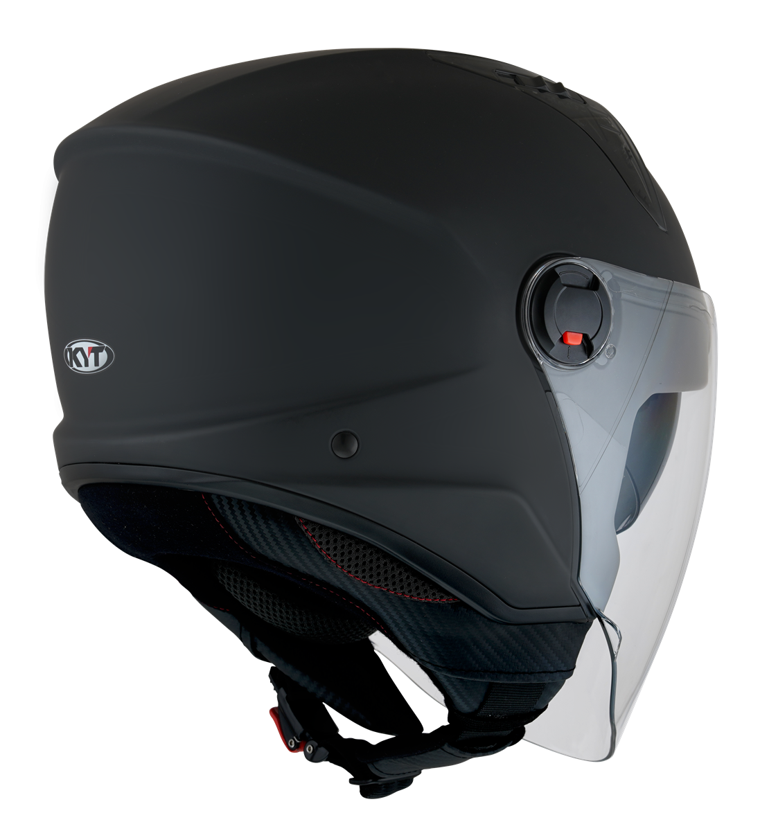 Kask Motocyklowy KYT D-CITY połysk matowy czarny ECE/ONU 22-06