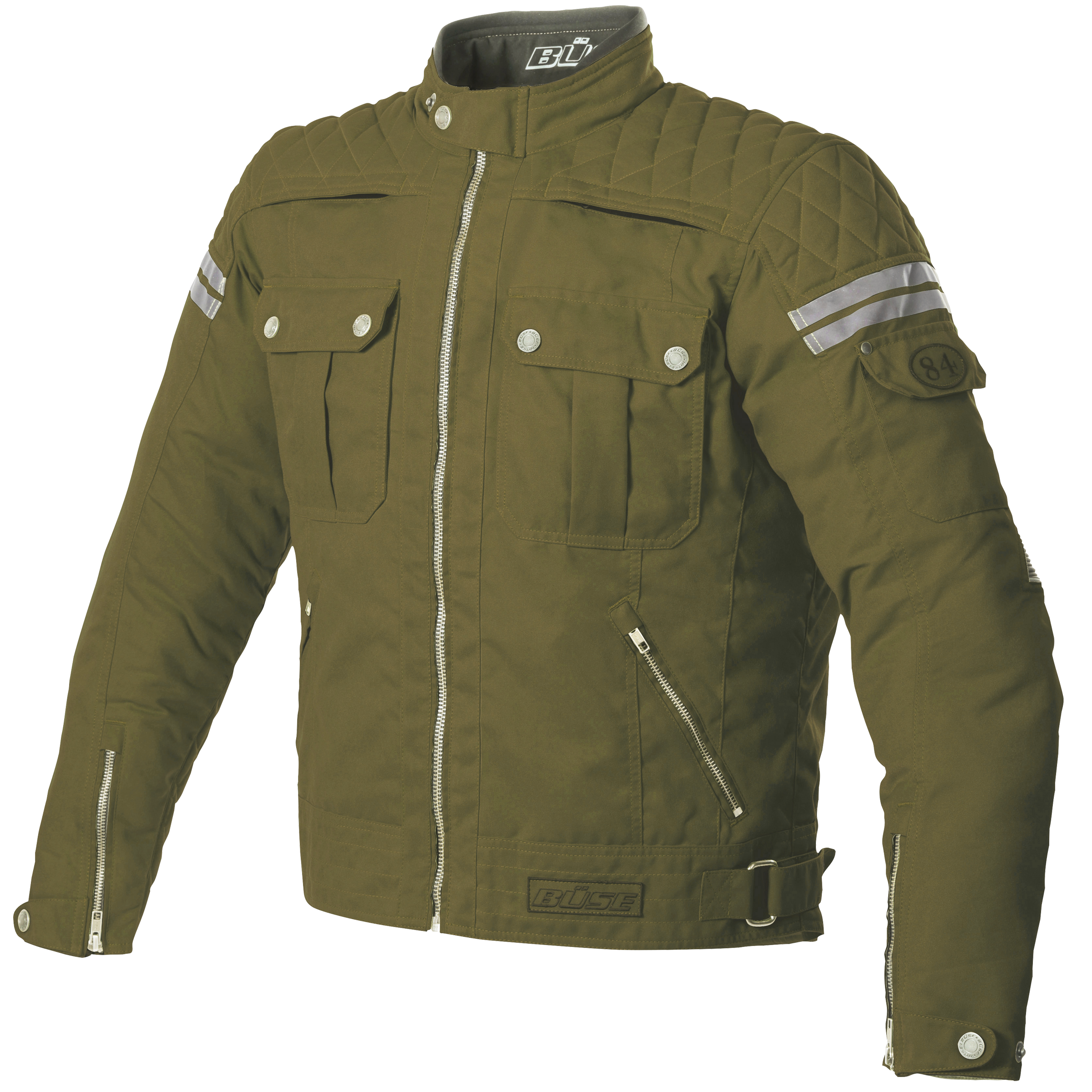 Kurtka motocyklowa BUSE Blackpool oliwkowa