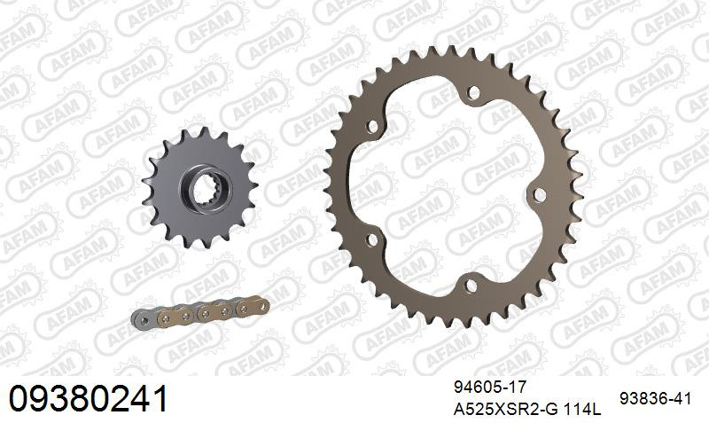 Zestaw napędowy AFAM do MV AGUSTA F3 800, AGUSTA F3 800 Ago, AGUSTA F3 800 RC