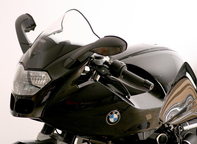 Szyba motocyklowa MRA BMW R 1200 S R 12 S 2006-, forma R, przyciemniana