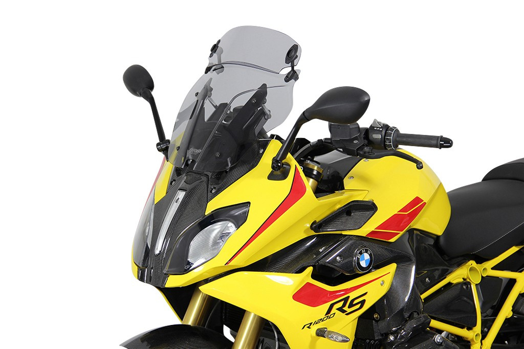 Szyba motocyklowa MRA BMW R 1200 RS R12WR 2015-, forma MXC, przyciemniana