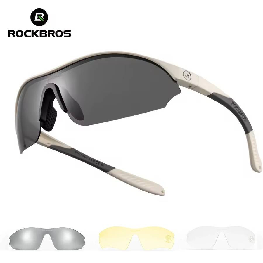 Okulary rowerowe, kolarskie, sportowe polaryzacyjne, wymienne szkła ROCKBROS 1423000602 SP402-2